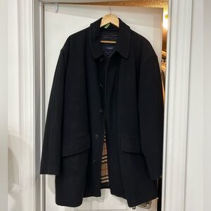 Men’s vintage Burberry wool winter jacket